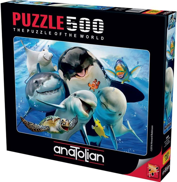 Anatolian - Ocean Selfie by Howard Robinson Jigsaw Puzzle (500 Pieces)