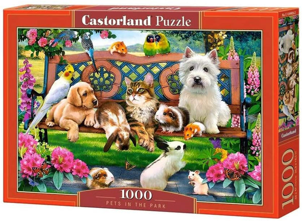 Castorland - Pets in the Park Jigsaw Puzzle (1000 Pieces)