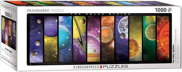 EuroGraphics - Solar System Panoramic Jigsaw Puzzle (1000 Pieces)