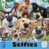 Ceaco - Howard Robinson - Selfies Dog Delight Puzzle - 550 Piece Puzzle