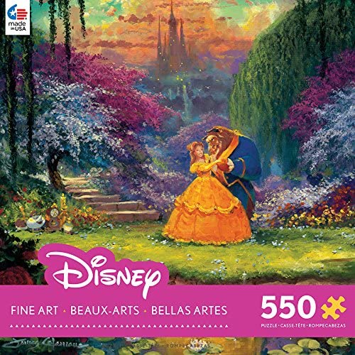 Ceaco Disney Beauty & The Beast Fine Art Garden Waltz Puzzle (550 Piece)