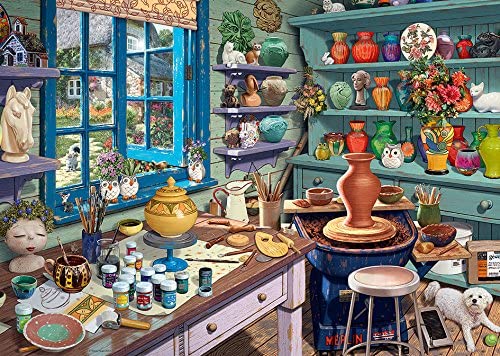Ravensburger - My Haven No 3 The Pottery Shed Jigsaw Puzzle (1000 Pieces)