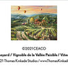 Ceaco - Peaceful Valley Vineyard by Thomas Kinkade Jigsaw Puzzle (1000 Pieces)