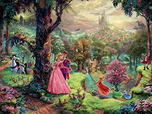 Ceaco - Sleeping Beauty Thomas Kinkade Disney Dreams Collection Jigsaw Puzzle (750pc)