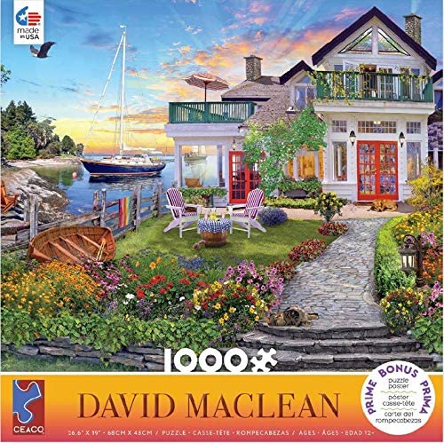 Ceaco David Maclean Coastal Escape - 1000 Piece Jigsaw Puzzle