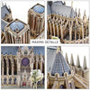 Cubic Fun - National Geographic 3D Puzzle - Notre Dame De Paris (France) Jigsaw Puzzle (128 Pieces)