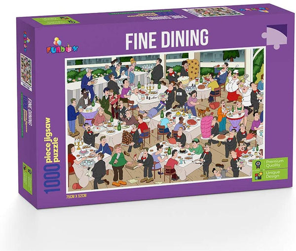 Funbox - Fine Dining Jigsaw Puzzle (1000 Pieces)