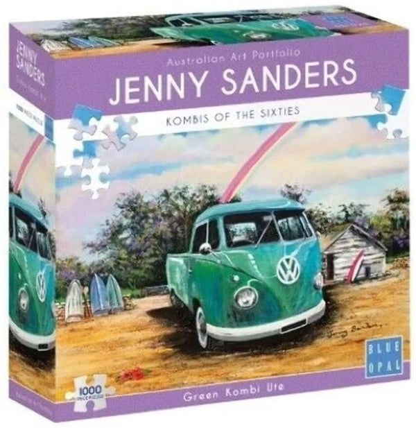 Blue Opal - Green Kombi Ute Jigsaw Puzzle (1000 Pieces)