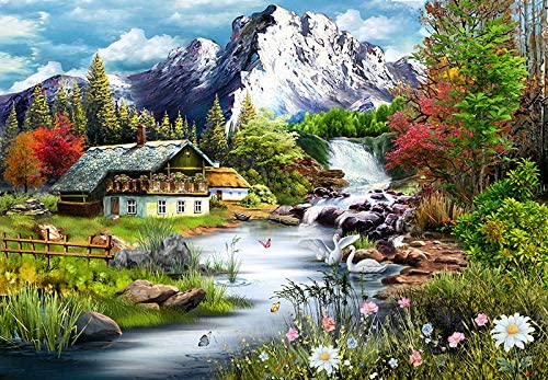 Funbox - Perfect Places the Mountain View Jigsaw Puzzle (1000 Pieces)