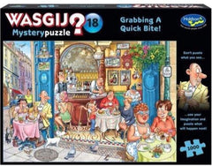 Holdson - Wasgij Mystery 18 Quick Bite Jigsaw Puzzle (1000 Pieces)