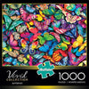 Buffalo Games Vivid Collection - Butterflies - 1000 Piece Jigsaw Puzzle