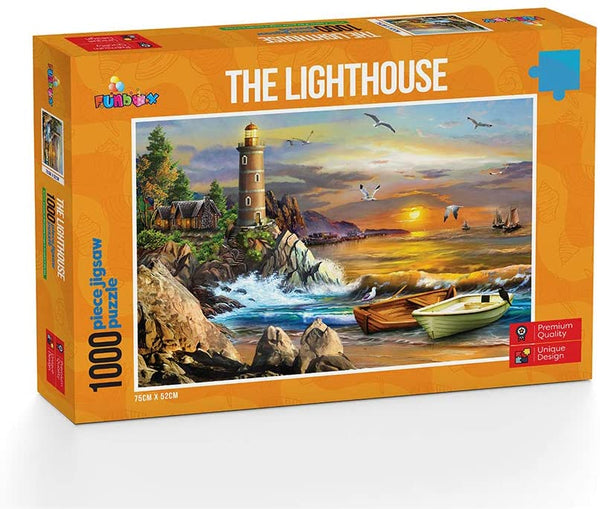 Funbox - Perfect Places the Lighthouse Jigsaw Puzzle (1000 Pieces)