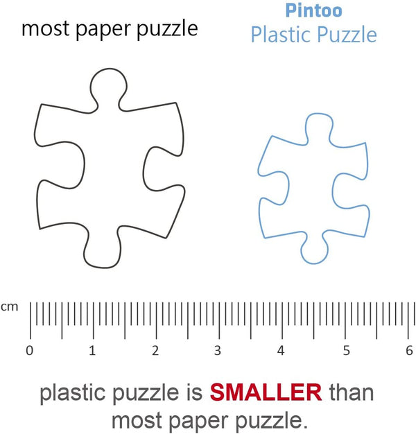 Pintoo - Lakeside Village of Hallstatt, Austria Plastic Jigsaw Puzzle (1000 Pieces)