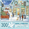 Bits and Pieces - 300 Piece Jigsaw Puzzle - The Town Toy Store - Christmas Tree Holiday Winter Jigsaw by Artist Ruane Manning