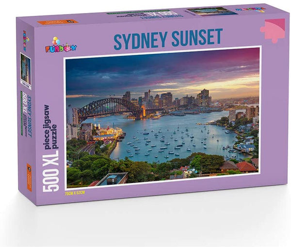 Funbox - Sydney Sunset Puzzle 500 XL pieces Jigsaw Puzzle