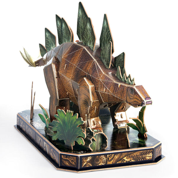 National Geographic - Stegosaurus 3D Jigsaw Puzzle (62 Pieces)