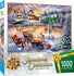 Masterpieces - Signature Collection Christmas An Evening Skate Jigsaw Puzzle (1000 pieces)