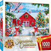 Masterpieces - Signature Collection Christmas Country Christmas Jigsaw Puzzle (1000 pieces)