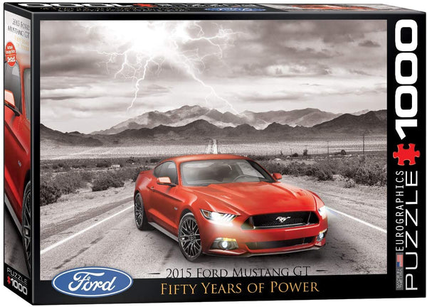 EuroGraphics - Ford Mustang 2015 Jigsaw Puzzle (1000 Pieces)
