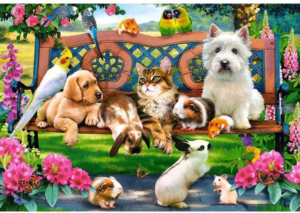 Castorland - Pets in the Park Jigsaw Puzzle (1000 Pieces)