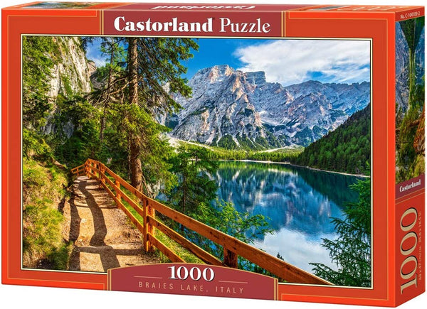 Castorland - Braies Lake, Italy Jigsaw Puzzle (1000 Pieces)