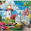 Bits and Pieces - 300 Large Piece Jigsaw Puzzle - Spring Light - Flowers, Birds, Animals Jigsaw by Artist Alan Giana