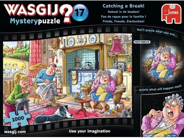 Holdson - Wasgij Mystery 17 Catch Break Jigsaw Puzzle (1000 Pieces)