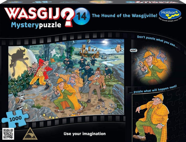 Holdson - Wasgij Mystery 14 Hound of Wasgijville Jigsaw Puzzle (1000 Pieces)