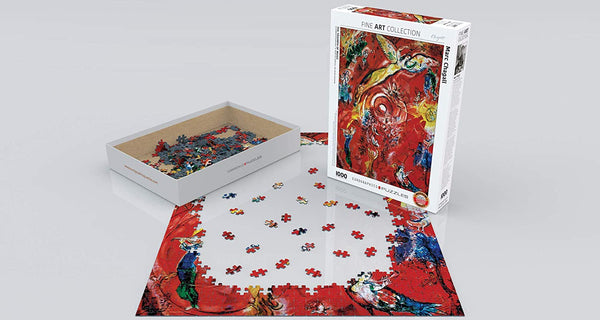 EuroGraphics The Triumph of Music by Chagall Puzzle, 1000-Piece