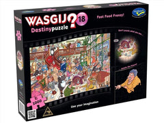 Holdson - Wasgij Destiny 18 Fast Food Frenzy Jigsaw Puzzle (1000 Pieces)