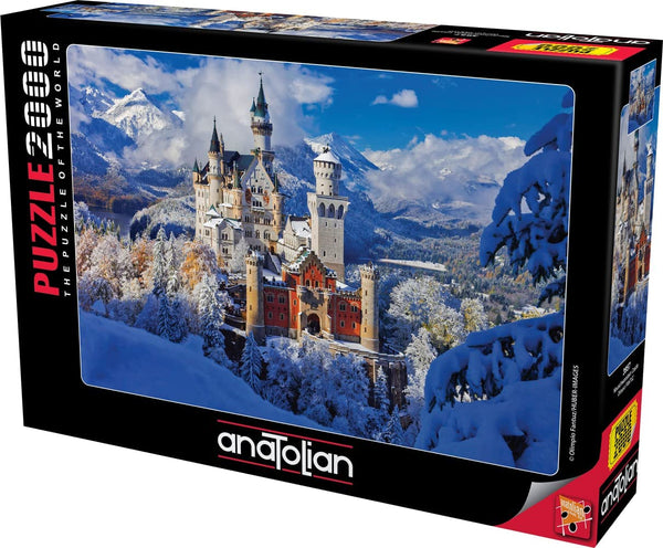 Anatolian - Neuschwanstein Castle Jigsaw Puzzle (2000 Pieces)
