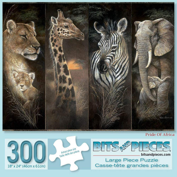 Bits and Pieces - Pride of Africa 300 Piece Jigsaw Puzzles - 18