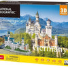Cubic Fun - National Geographic 3D Puzzle - Neuschwanstein Castle (Germany) Jigsaw Puzzle (121 Pieces)