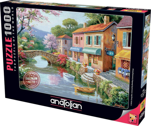 Anatolian - Quaint Village Shops Jigsaw Puzzle (1000 Pieces)