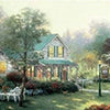 Ceaco - 4-in-1 Multi-Pack (4 x 500pc) Classic Collection by Thomas Kinkade Jigsaw Puzzle (2000 Pieces)