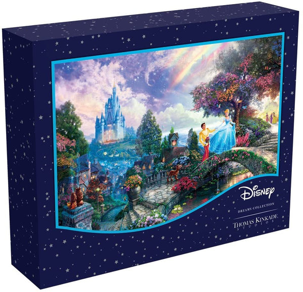 Ceaco Thomas Kinkade Disney Dreams Collection - Cinderella Wishes Upon A Dream - Perfect Piece Count Puzzle