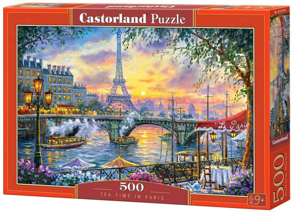 Castorland - Tea Time in Paris Jigsaw Puzzle (500 Pieces)