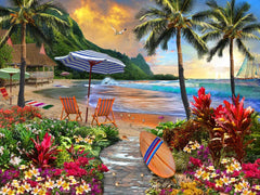 Vermont Christmas Company - Hawaiian Life Jigsaw Puzzle 550 Piece