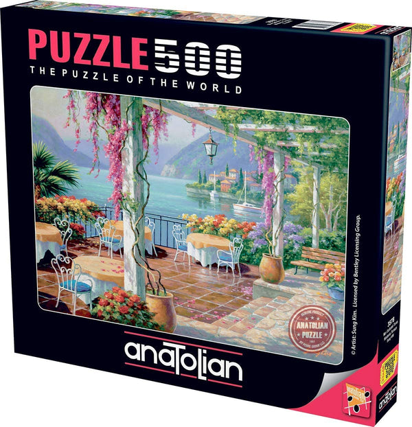 Anatolian - Wisteria Terrace by Sung Kim Jigsaw Puzzle (500 Pieces)