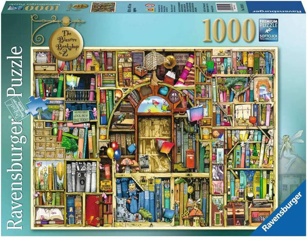 Ravensburger - The Bizarre Bookshop 2 Jigsaw Puzzle by Colin Thompson (1000 pieces) 19314