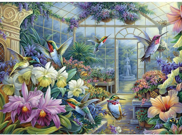 Bits and Pieces - Antique Greenhouse by Oleg Gavrilov Jigsaw Puzzle (1500 Pieces)