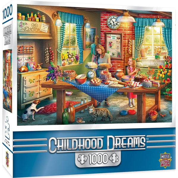 Masterpieces - Childhood Dreams Baking Bread Jigsaw Puzzle (1000 Pieces)