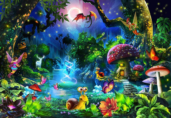 Funbox - Fantasy Forest Jigsaw Puzzle (1000 Pieces)