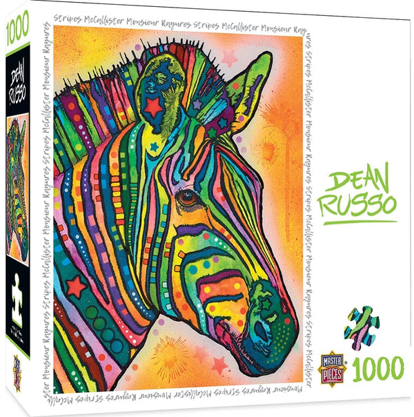 Masterpieces - Stripes McCalister by Dean Russo Jigsaw Puzzle (1000 Pieces)