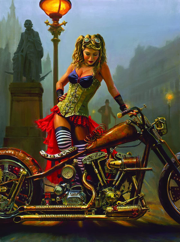 Sunsout - Steam Punk Seduction by David Uhl Jigsaw Puzzle (1000 Pieces)