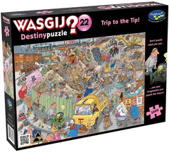 Holdson - Wasgij Destiny 22 Trip to the Tip Jigsaw Puzzle (1000 Pieces)