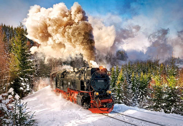 Castorland - Steam Train Jigsaw Puzzle (1000 Pieces)