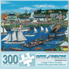 Bits and Pieces - Set of Three (3) 300 Piece Jigsaw Puzzles for Adults - Each Puzzle Measures 18&quot; X 24&quot; - 300 pc Outdoor Scenes Jigsaws by Artist Cindy Mangutz