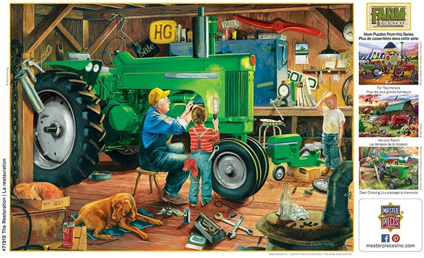 Masterpieces - Farm and Country - the Restoration Jigsaw Puzzle (1000 Pieces)