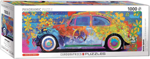 EuroGraphics - Vw Beetle Splash Panorama Jigsaw Puzzle (1000 Pieces)